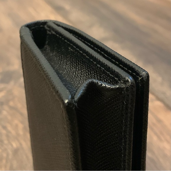 Prada Nero (Black) Saffiano Leather Card Holder Case - Picture 10 of 15